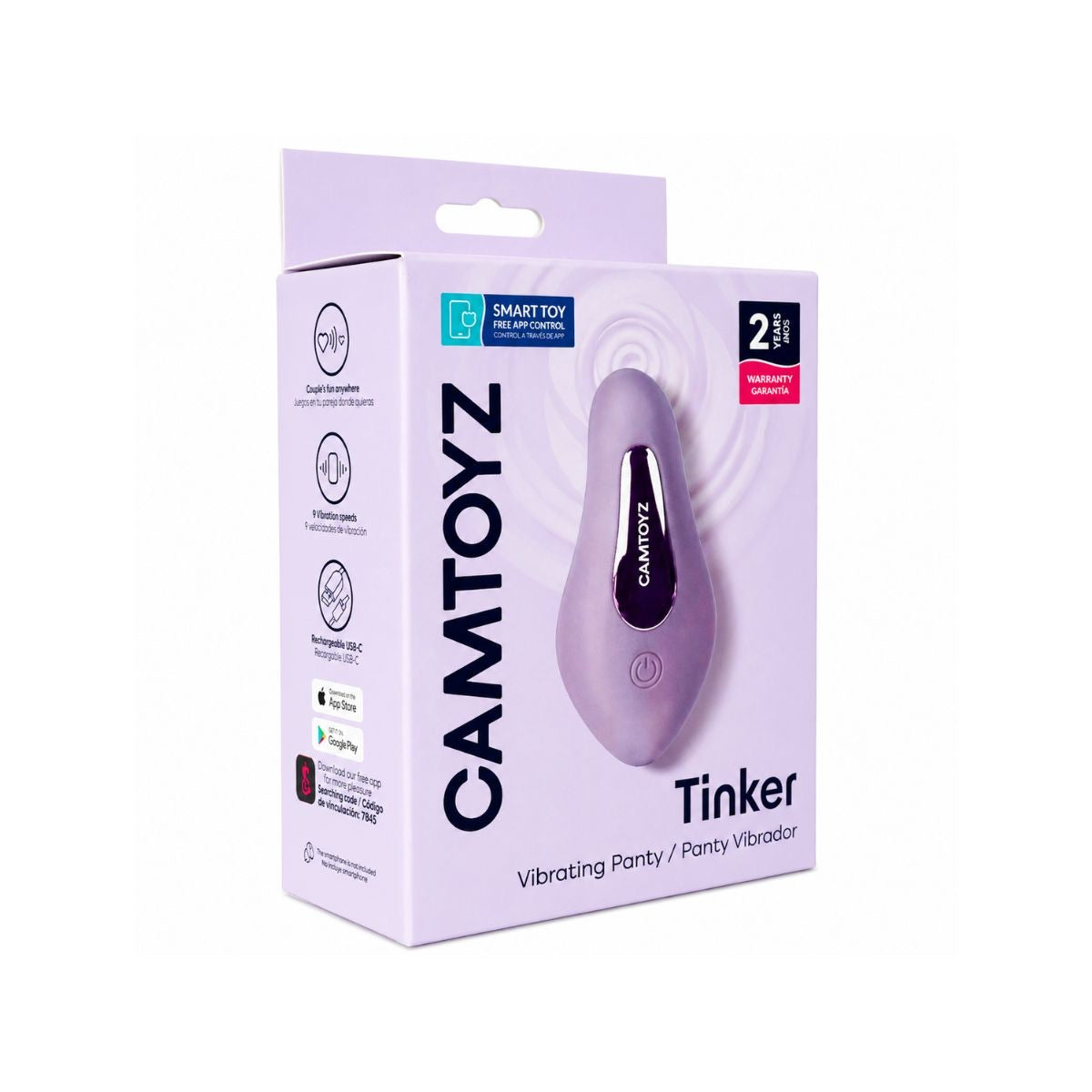 Vibrador para Pantie - Tinker / Megan con App Móvil