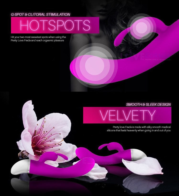 Freda Vibrador Rabbit PrettyLove