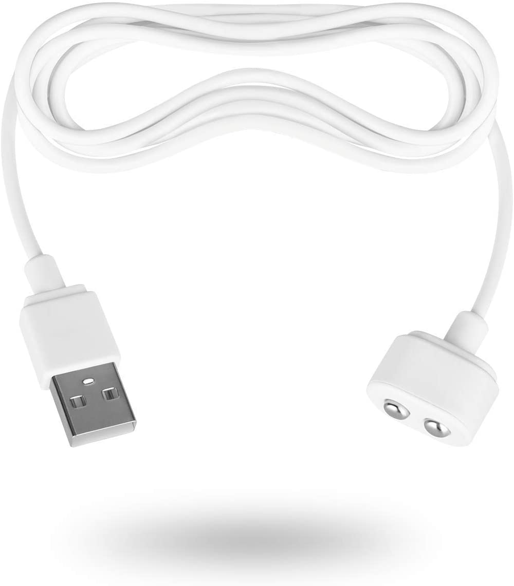 Satisfyer Original Cable de Carga Mágnetica USB (Blanco) Para Juguetes Satisfyer