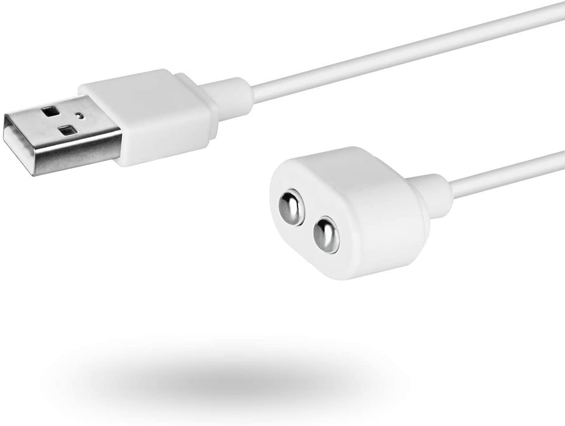 Satisfyer Original Cable de Carga Mágnetica USB (Blanco) Para Juguetes Satisfyer