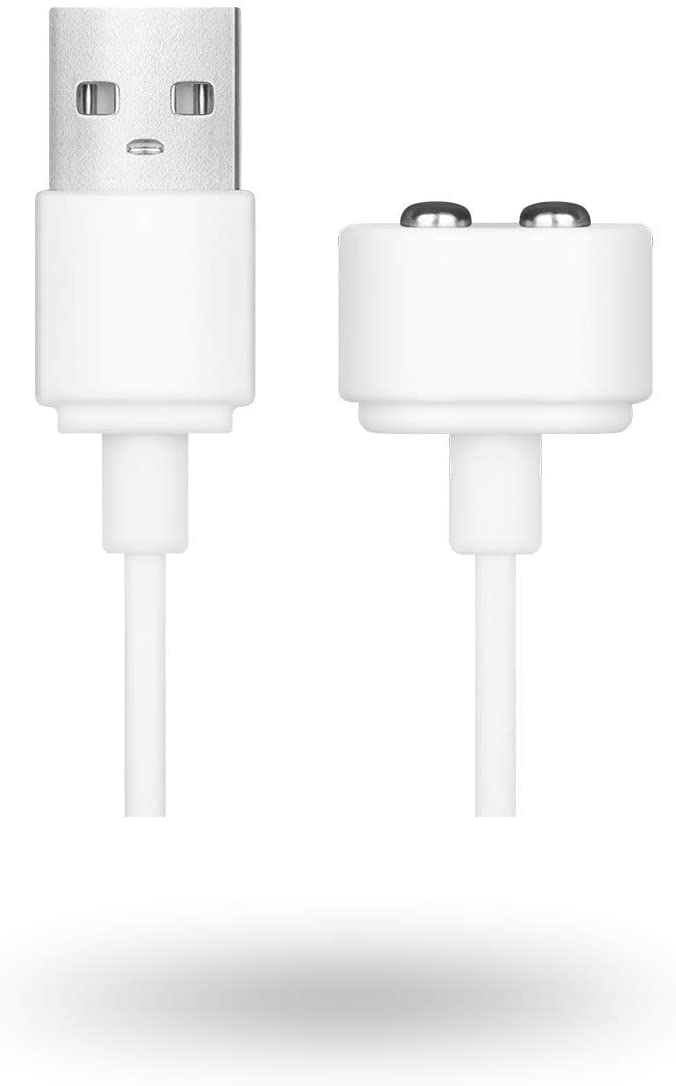 Satisfyer Original Cable de Carga Mágnetica USB (Blanco) Para Juguetes Satisfyer