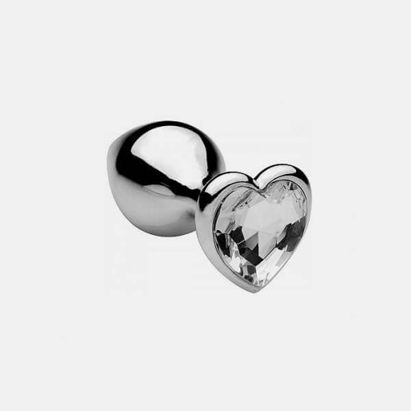 Plug Anal Acero Corazón