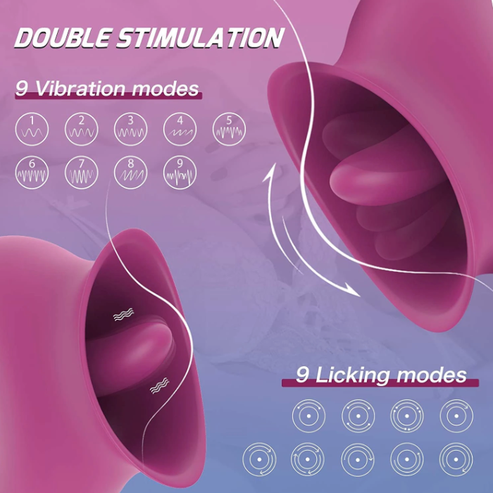 Vibrador Coral - Estimulador de Clítoris con Movimiento