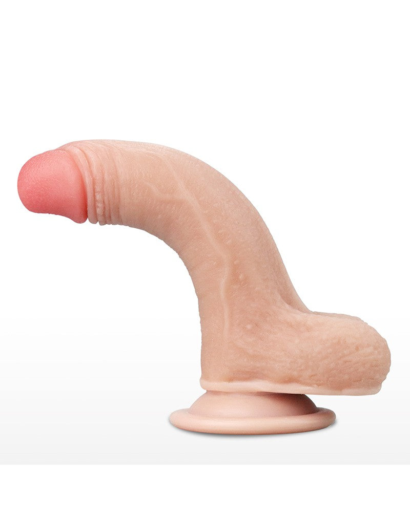 SLIDING SKIN DILDO 7"