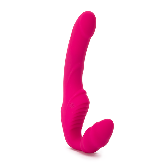 CLEO - Arnes Vibrador Doble Sin Correa Con Control Remoto